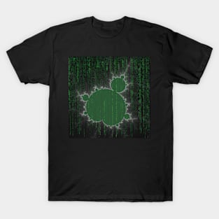 SciFi Fractal / green T-Shirt